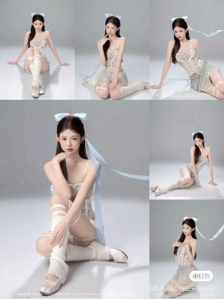 049 - Váy trắng concept nàng thơ studio sáng
