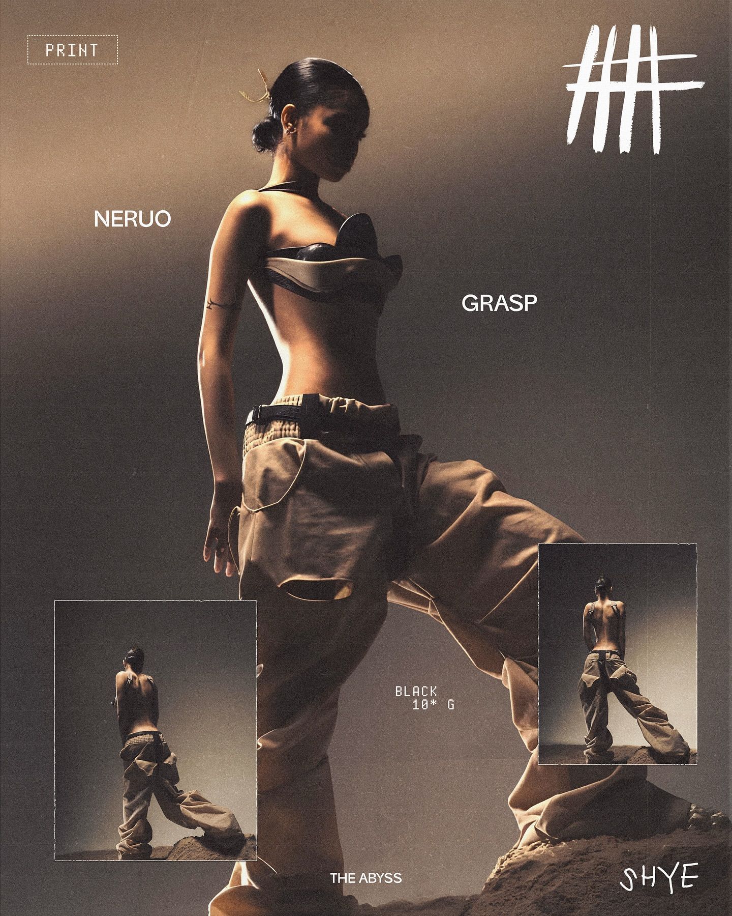 285 - Bộ pose editorial tông đồng sa mạc